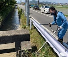 地域貢献活動を実施いたしました。　2021年